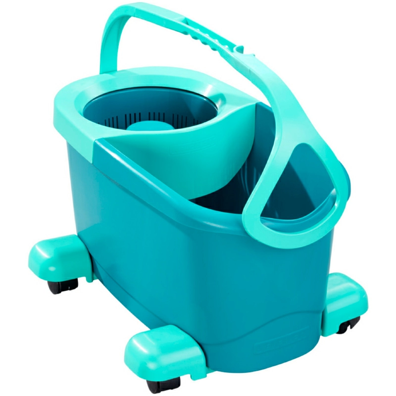 3 Набор для уборки Leifheit Clean Twist швабра и ведро с отжимом на колесиках фото 3