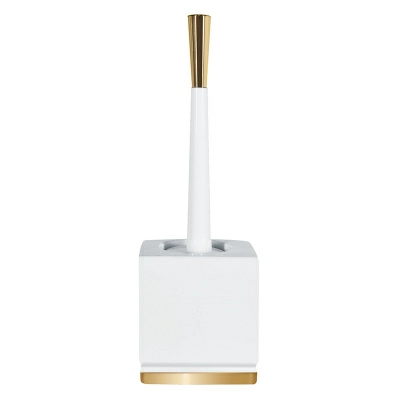 Ерш для унитаза Spirella Roma, белый с золотом