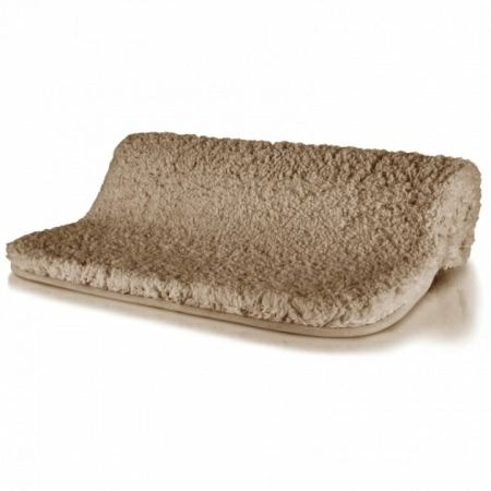 Полноразмерное изображение Коврик для ванной 70x120см Spirella LAMB, бежевый фото 1