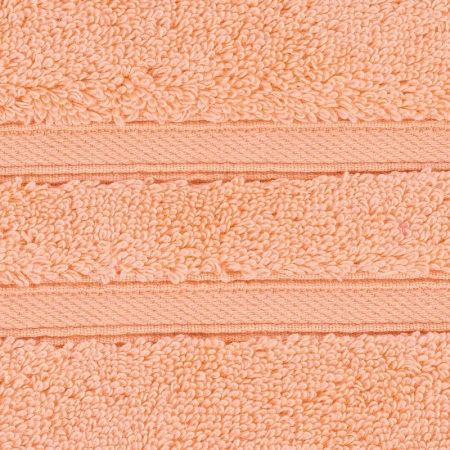4 Полотенце махровое Pappel Cirrus/S 70x140см, цвет персиковый фото 4