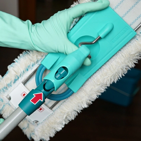 11 Швабра с телескопической ручкой Leifheit Hausrein Profi фото 10