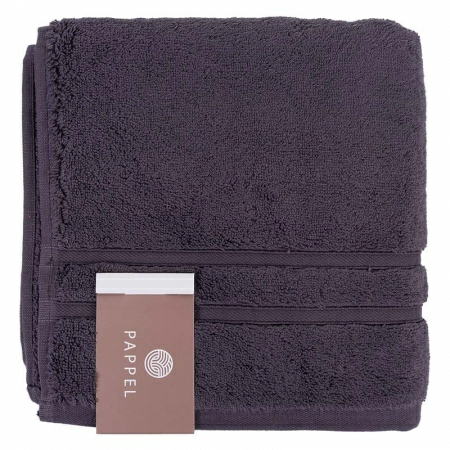 Полотенце махровое Pappel Cirrus/S 50x100см, цвет антрацит фото 2