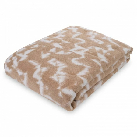 Полноразмерное изображение Плед 200x220см Pappel Cotton, бежевый фото 1