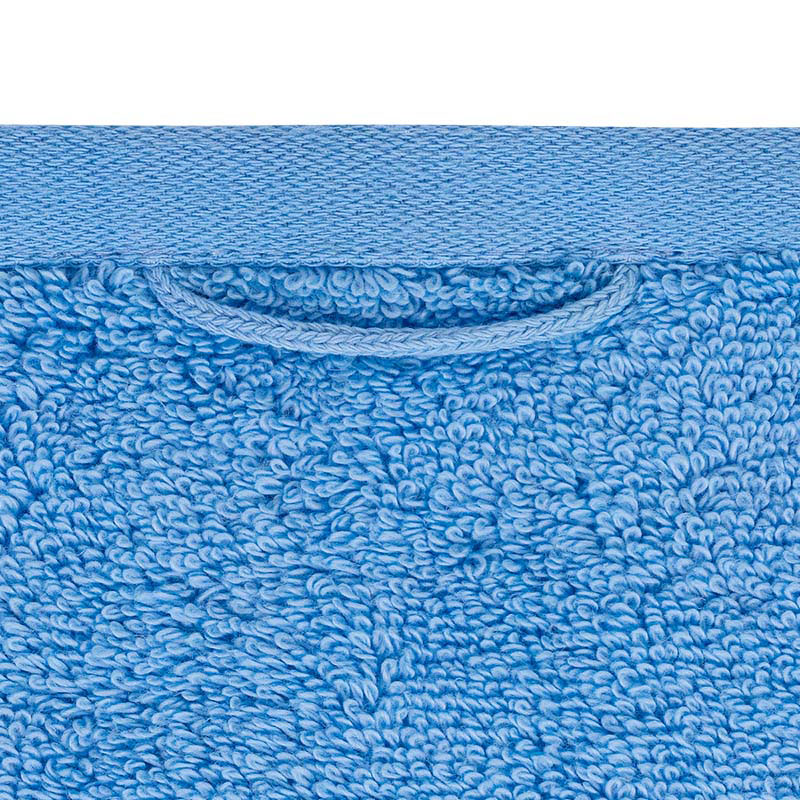 Полотенце махровое Pappel Cirrus/S 30x50см, цвет голубой фото 3